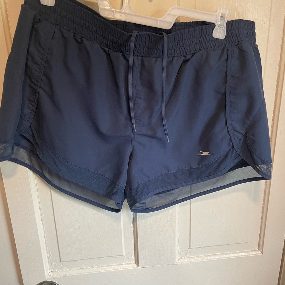 Speedo Women's Navy Blue Shorts